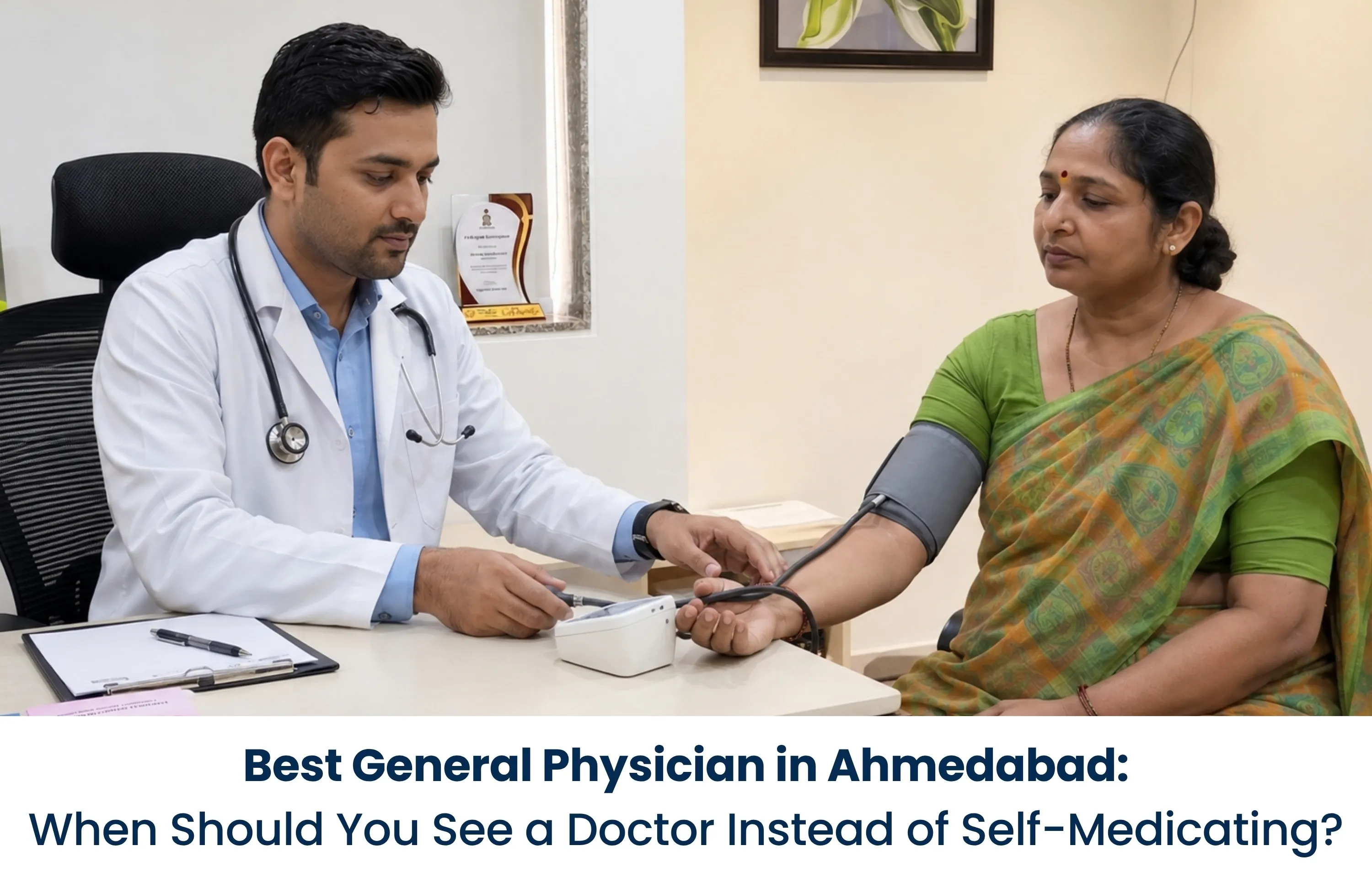 Best General Physician in Ahmedabad: When Should You See a Doctor Instead of Self-Medicating?