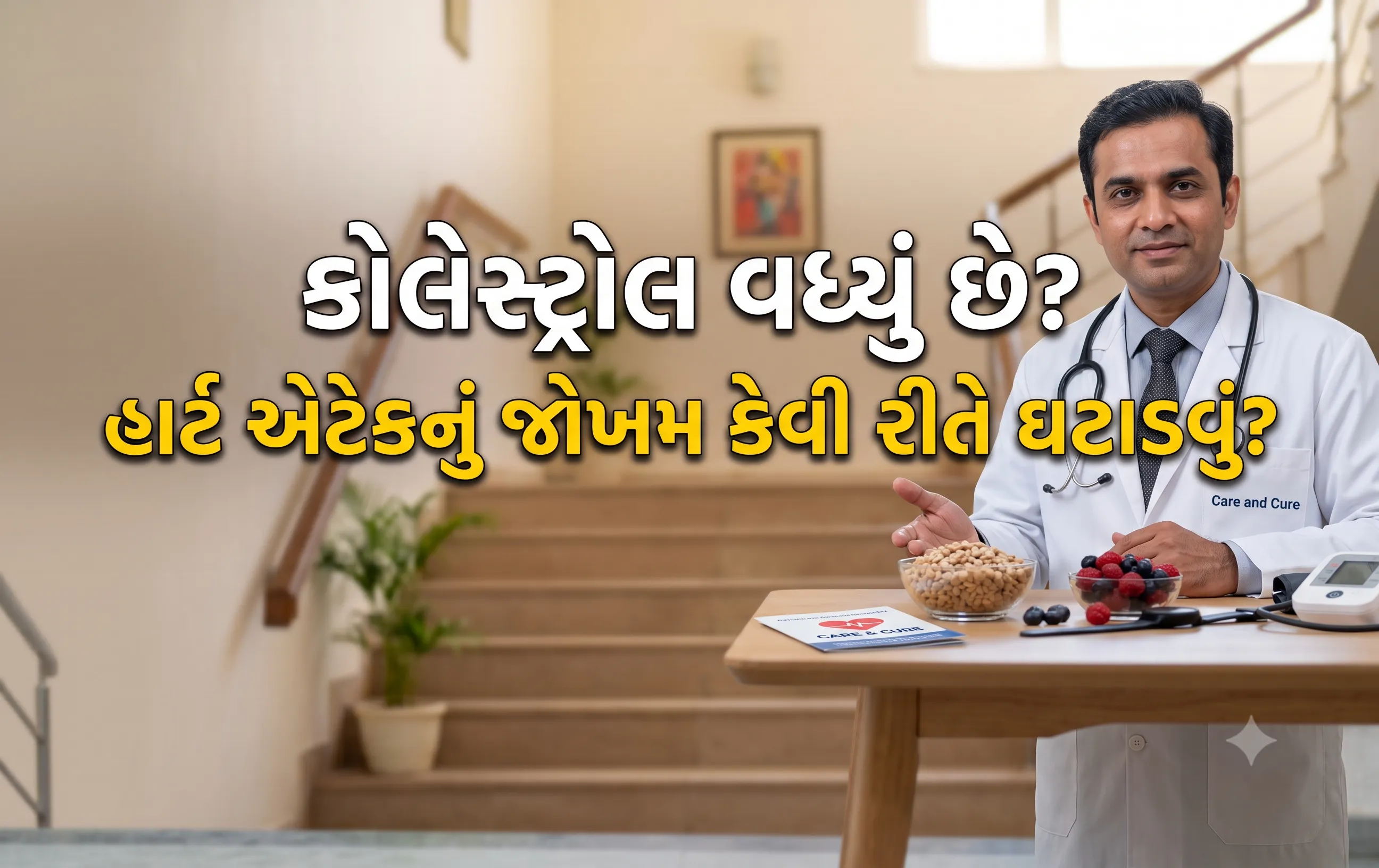 કોલેસ્ટ્રોલ વધ્યું છે? હાર્ટ એટેકનું જોખમ કેવી રીતે ઘટાડવું?