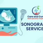 Sonography services symbol for Care and Cure Multispeciality Hospital Ahmedabad"