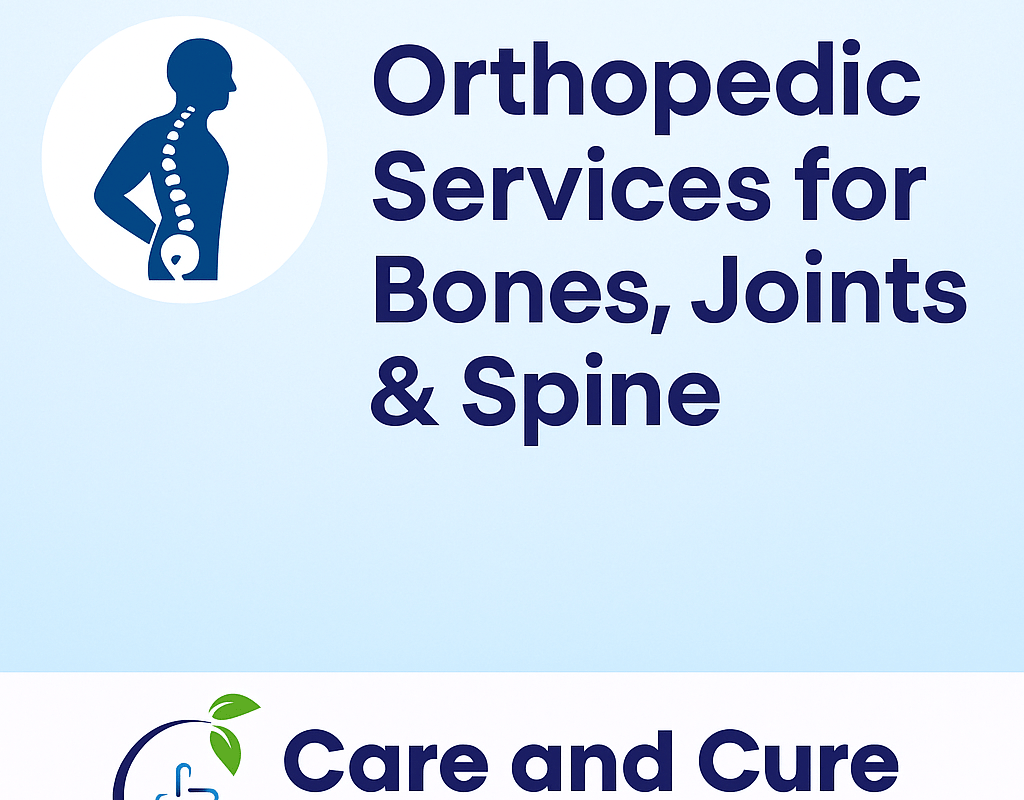 Orthopedic Treatments in 2025: Advanced Bone & Joint Care at Care and Cure Hospital Ahmedabad 15 Orthopedic Treatments care at Care and Cure Multispeciality Hospital Ahmedabad