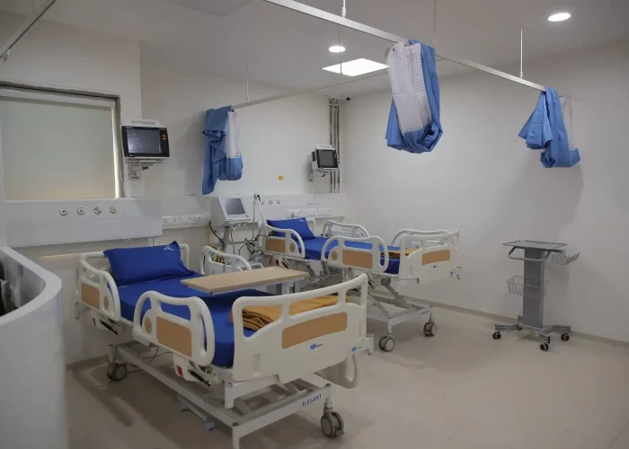 image emergency ward hall in Care and Cure Multispeciality Hospitalimage of room