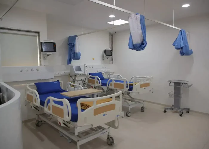 image emergency ward hall in Care and Cure Multispeciality Hospitalimage of room