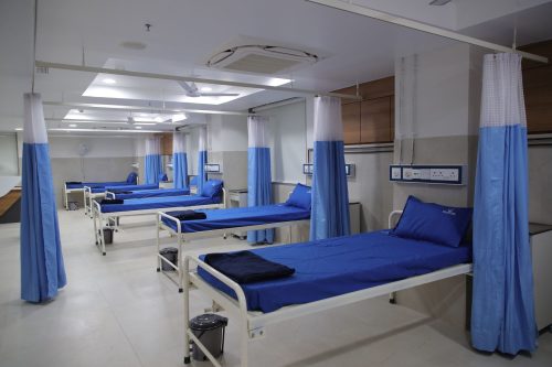 Ward room picture of care and cure multispeciality hospital