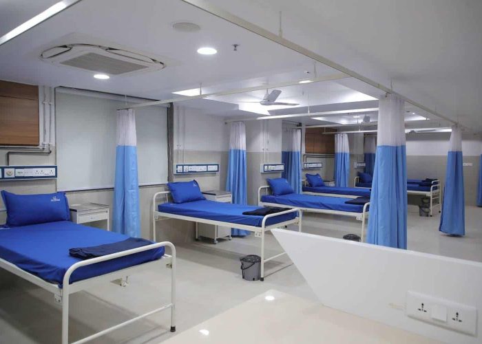 Multiple beds are there